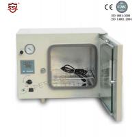 China White Small Bench Top Vacuum Drying Oven For Agriculture , 500W 20L on sale