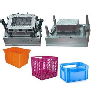 China OEM plastic mould for turnover basket box /Injection moulding plastic turnover box supplier