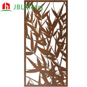 China Patio Decoration Metal Cladding Systems Corten Steel Screens Wall Panels supplier
