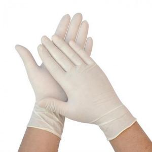Durable ASTM D6319 Disposable Medical Latex Gloves 3 years Shelf life
