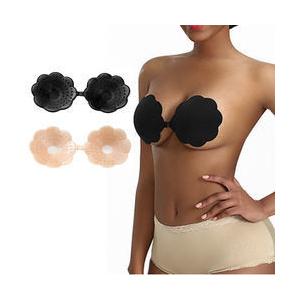 China                  Women Sexy Strapless Bra Breathable Backless Push up Invisible Self Adhesive Silicone Bra              supplier