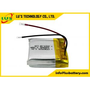 China CP902525 3.0v 1050mah limno2 soft battery 902525 disposable battery with customized dimension supplier
