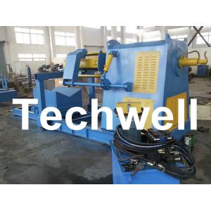 Active Uncoiling / 10 Ton Hydraulic Decoiler Curving Machine With Coil Car TW-DECOILER