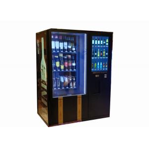 22 Inch Touch Screen Red Wine Vending Machine , Fridge Vending Machine Automatic Selling