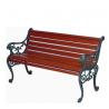 Anti Corrosion Bamboo Park Bench Easy Cleaning Antique Style With Long Using