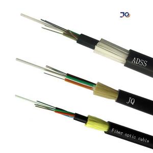 China Power Optical Fiber Cable Single Mode Adss 24 48 72 96 144 Core Outdoor Fiber Cable Adss Fiber Optic Cable 48 Core supplier