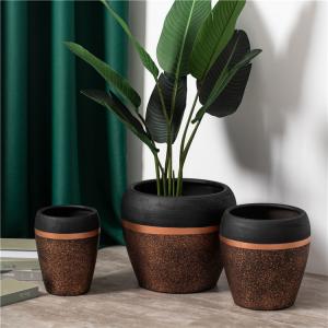 Unique design garden planter creative indoor outdoor succulent pot home decor ceramic flower pots in bulk