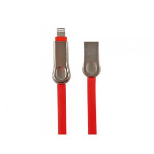 China 2018 New model 2 in 1 tpe cheap 2.1A zinc usb cable for iPhone Samsung supplier