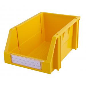 NO Foldable Storage Boxes for Tool Storage Stackable Plastic Shelf Bin Spare Parts Bins