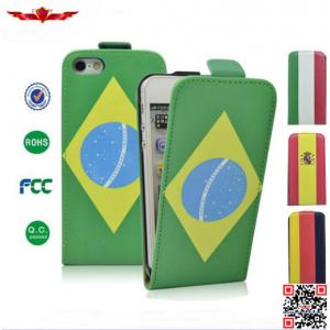 New Hot Selling 2014 Brazil Worldcup PU Flip Leather Cover Case For Huawei Ascend P7