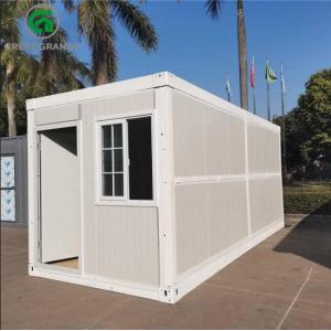 China Stacked Waterproof Prefab Foldable Container Home Office supplier