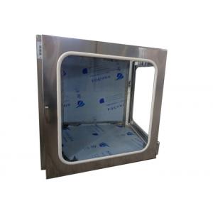 China Bright Surface Cleanroom Pass Box For Aseptic Packaging / Microelectronics supplier