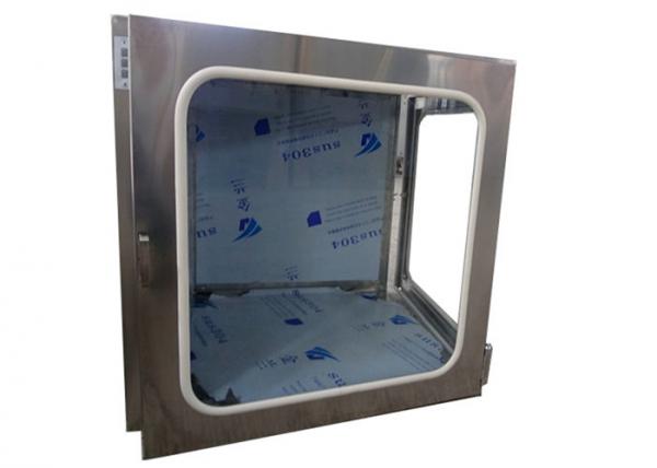 Bright Surface Cleanroom Pass Box For Aseptic Packaging / Microelectronics