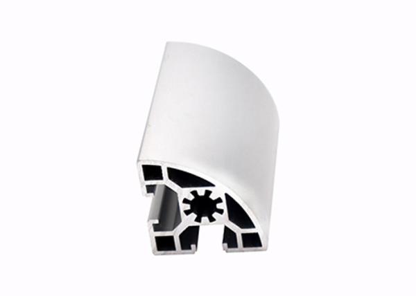 Silver V Slot Aluminium Profile Anodizing 1.02 Kgs / Meter For Frame System