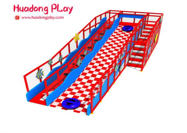 Colorful Indoor Play Equipment Size Customized 12 Cubic Meter Soft PVC Material