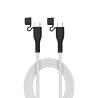 China パーソナライズド プリテッド 充電ケーブル 保護キャップ タイプ C からタイプ C ケーブル 1M wholesale