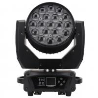 China RGBW Moving Head Wash Light 19*15w Mechanical Focus LED Zoom Light on sale
