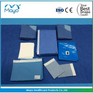 China PP PE Lithotomy Drape Set Disposable Surgical Packs Abdominal Drape supplier
