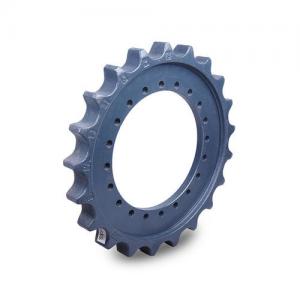 China Casted Digger Spare Parts Undercarriage Sprockets Segment Wheel For Construction Machinery supplier