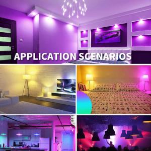 AC 100-240V Voltage RGB LED Lights with Remote Control Capability