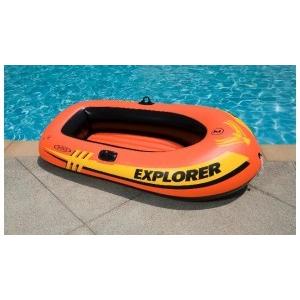 Summer Days Rigid Inflatable Ferry Barge Rubber Dinghy With Friends