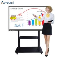 China IFPs 65 Inch Interactive Touch Panel Whiteboard Quad Core For Lessons on sale