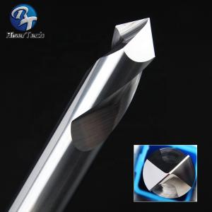 2 Flute Carbide Drill Bits Carbide Spot Drill With Chamfering