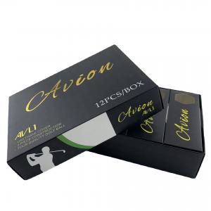7-15 Days Production Time Golf Ball Gift Fancy Packaging Box with Lamination Glossy Or Matte Finish
