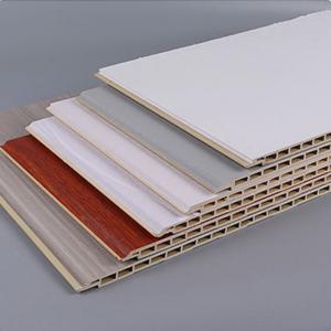 China Waterproof Interior Ceiling Bamboo Fibre Pvc Wood Wall Panels for Design Home Decor supplier
