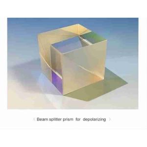 Large Receiving Angle Optical Beam Splitter Cubes Low Power Beam For Depolarizing