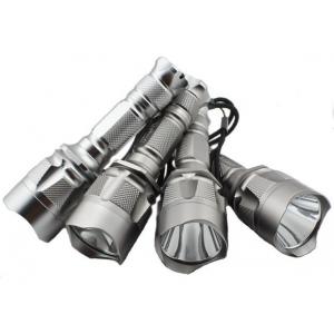 China Rechargeable Cree LED Flashlight , Led Diving Torch with Aluminium Alloy Body supplier