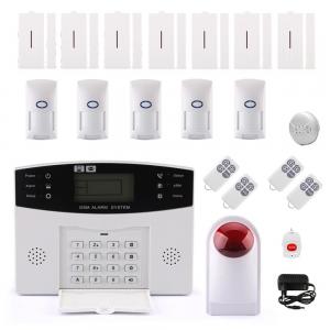 433/315mhz frequency GSM security alarm system for household with intelligent voice