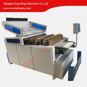 China Curve panel wood frame door cabinet sanding machine with brush sanding rollers supplier