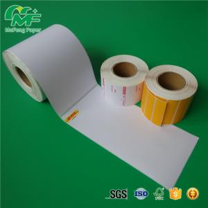 China Full Color Printing Adhesive Sticker Roll Thermal Transfer Label For Barcode Supermarket on sale 