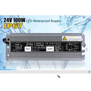 China 24V 100W Neon Light Power Supply Driver 100% Full Load Burn In Test supplier