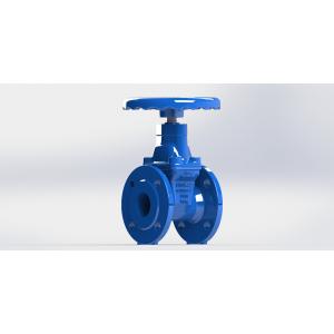 China Both Side Sealing Non Rising Stem Gate Valve , Resilient Seated Screwed Gate Valve supplier