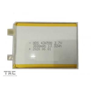 3.7v Li-Ion 3600mah 436590 Battery For Security And Alarm Systems