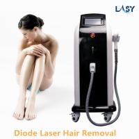 China 808nm Diode Laser Hair Removal Handset Machine With Flaw Less Skin Facial on sale