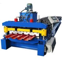 China IBR 686 ibr metal sheet roof panel roll forming machine/roof press making machine on sale