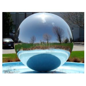China Giant Inflatable Disco Ball  / PVC Inflatable Floating Mirror Ball supplier
