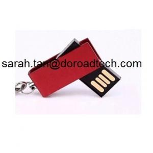 China Colorful Mini Metal Swivel USB STICK 3.0/MINI USB Flash Drive Wholesale with LOGO Printing supplier