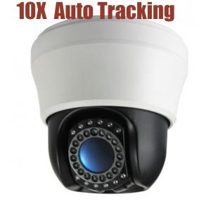 China Sony CCD 700TVL Auto Tracking 30m IR Mini High Speed PTZ Dome Security Camera supplier