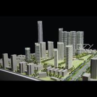 China HUAYI 3D Architectural Scale Model 1:500 Liantang Urban Renewal Concept Model on sale