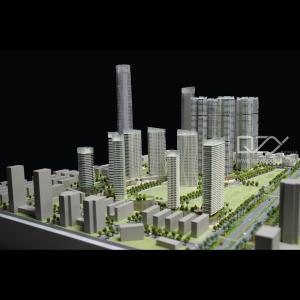 China HUAYI 3D Architectural Scale Model 1:500 Liantang Urban Renewal Concept Model supplier