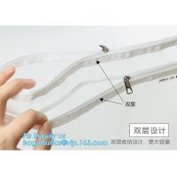 China modelo neto Mesh Bags del PVC del vinilo con la cremallera, bolso del almacenamiento de Secury del fichero de la caja de lápiz de A4 Mesh Zip Document Wallet Folder on sale