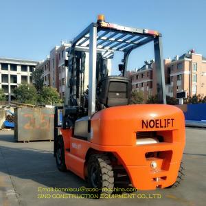 Automatic Diesel Forklift Truck Work Visa 2.5 Ton With 3 Stage Mast Side Shift
