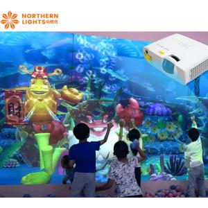 Touch Interactive Painting Games Projector System 3400 Lumens