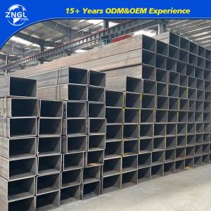 Hot Rolled Black Iron Steel Square Tube 23mm Welded Steel Pipe Tube for Industrial