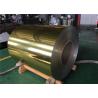 Alloy 1050 Gold Color PE Coating Polished Aluminum Coil For ACP Products