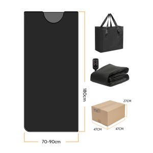 China Far Infrared Sauna Blanket 180x180cm Size and 110-240V Voltage for Home Use wholesale